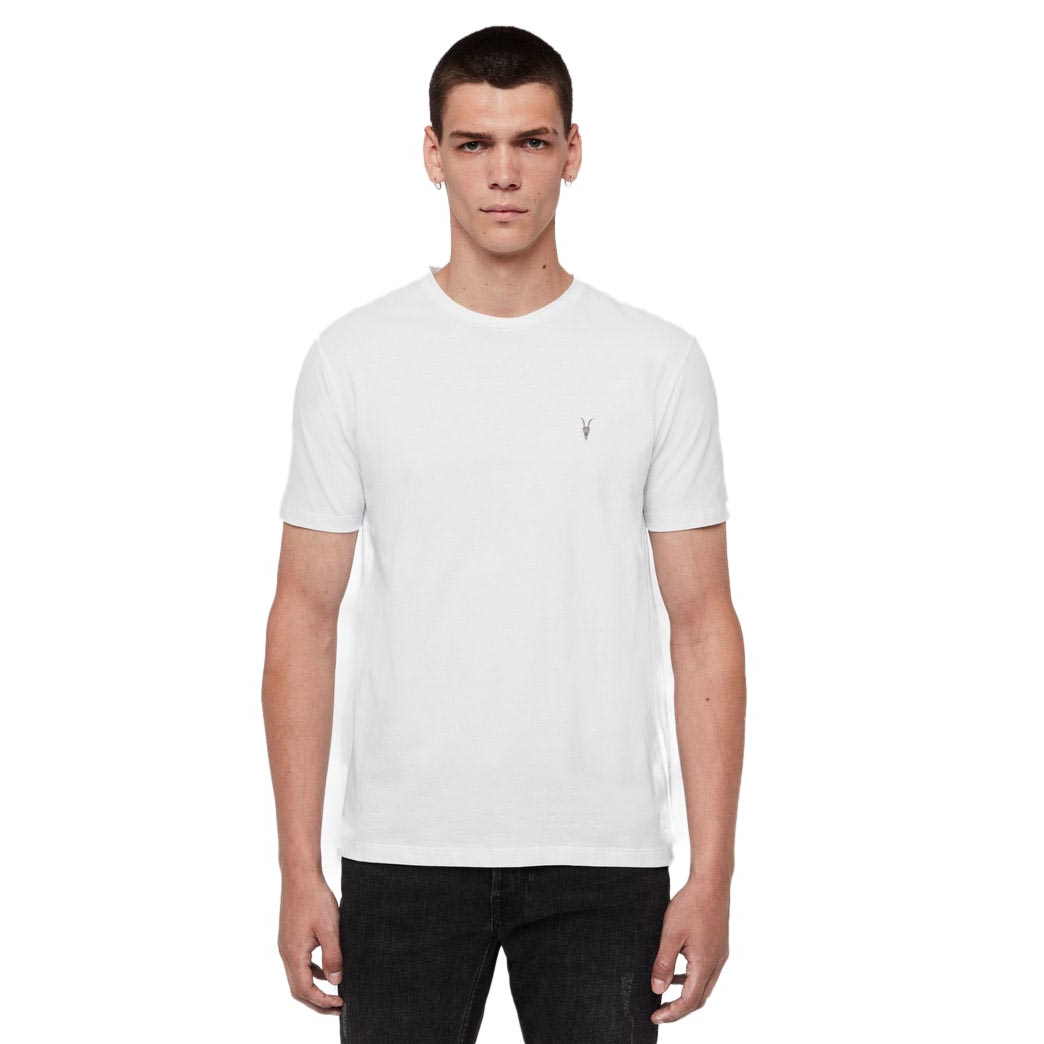 AllSaints Brace Brushed Cotton Crew Neck T-Shirt